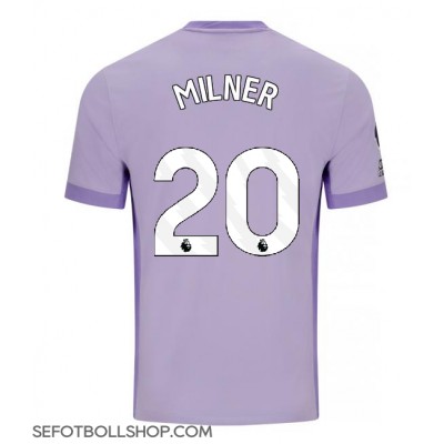 Billiga Brighton James Milner #20 Borta fotbollskläder 2025-26 Kortärmad Billiga Brighton James Milner #20 Borta fotbollskläder 2025-26 Kortärmad